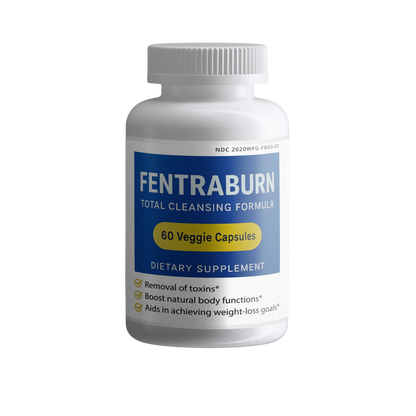 FENTRABURN: Metabolic Cleanse Support | 60 Capsules – Psyllium Husk, Probiotics &amp; Botanical Blend for Appetite Management by 2020WFG