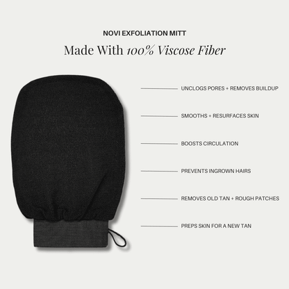 Novi (Plant-Based Exfoliation Mitt) by BRONZE BOSS LLC