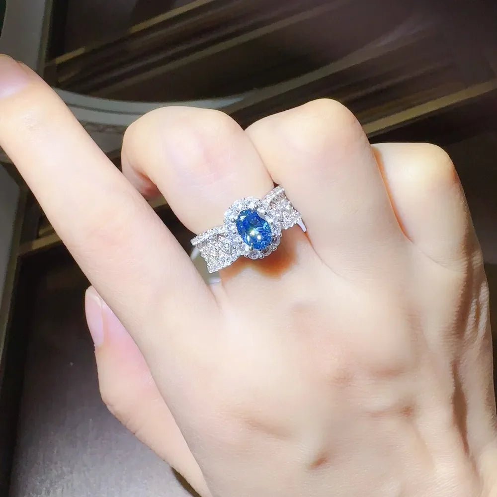 1 Carat Sparkala™ Zircon 925 Sterling Silver Ring by Sparkala