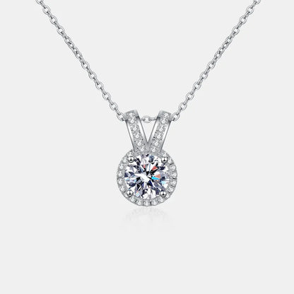 1 Carat Sparkala™ Rabbit Ears Shape Pendant Necklace by Sparkala