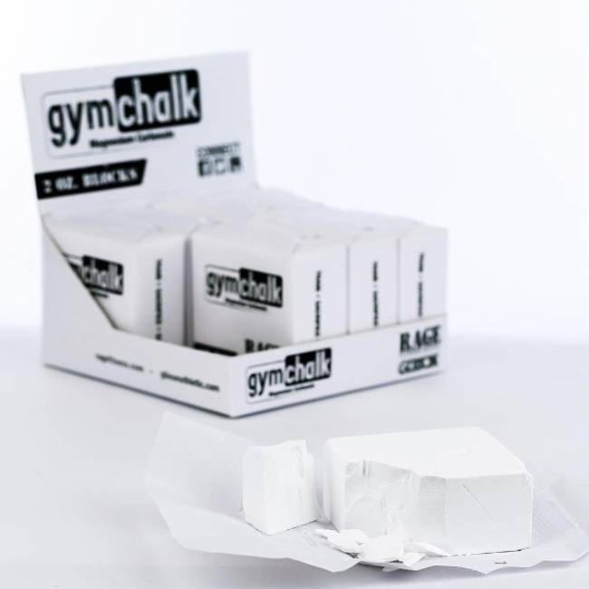 Premium Magnesium Block Chalk – Lab‑tested. Rugged. Ready for real workouts. by Rage Fitness