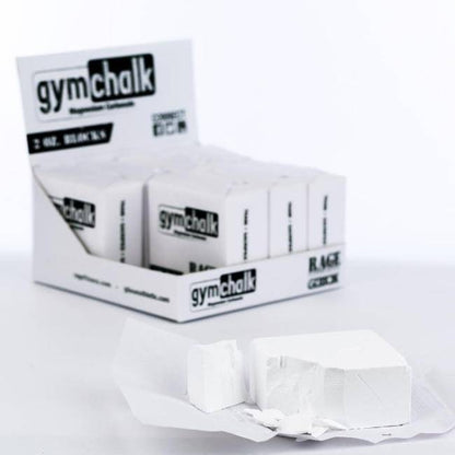 Premium Magnesium Block Chalk – Lab‑tested. Rugged. Ready for real workouts. by Rage Fitness