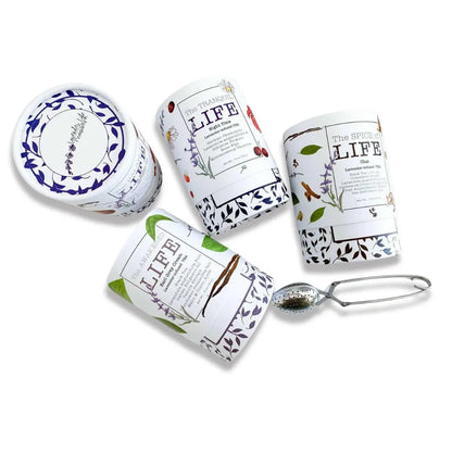 Lavender Tea - Set of 4 Full Size Loose Teas by Lavender Life Company
