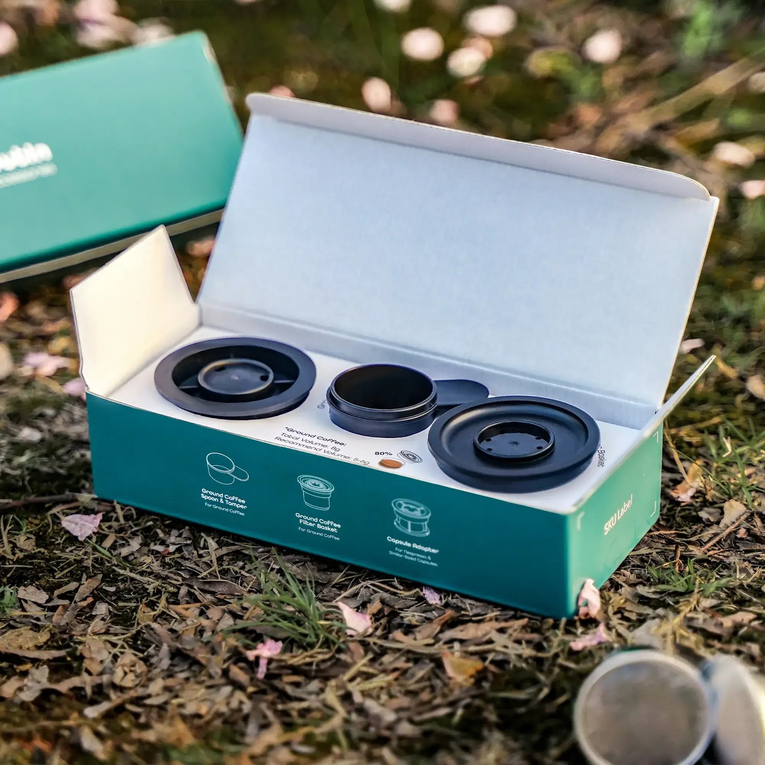 Nano Portable Espresso Machine Adapters Kit by OutIn
