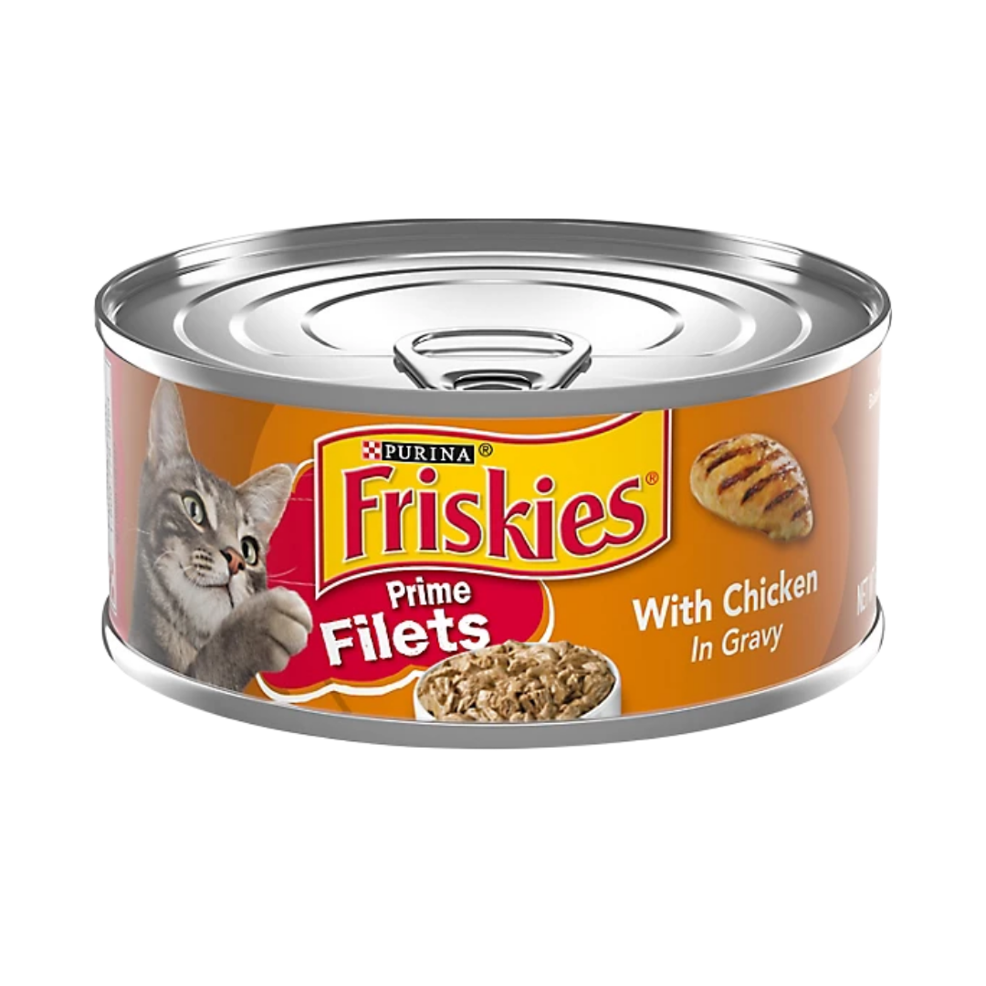 Purina Friskies Prime Filets with Chicken in Gravy Wet Cat Food (5.5 oz) by Farmacias Savia