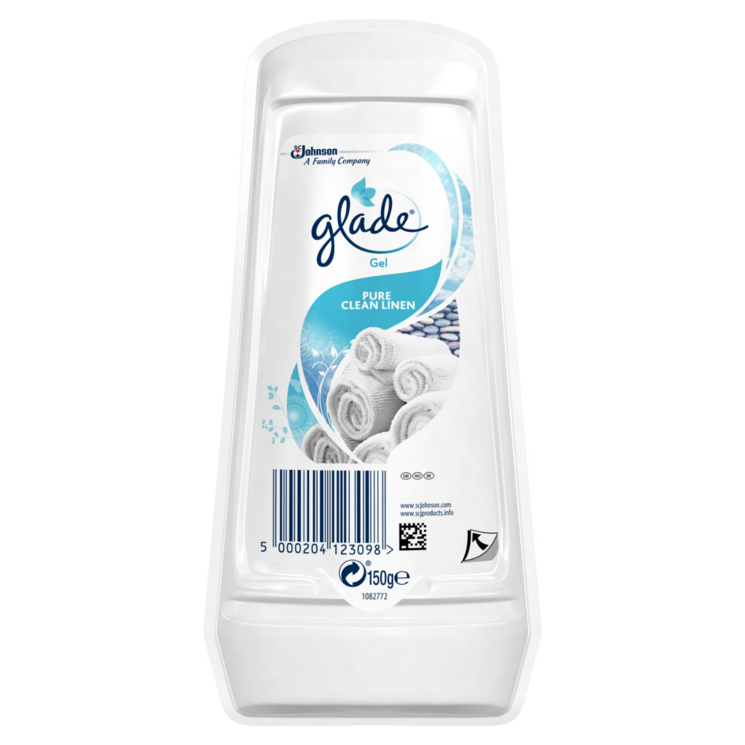 Glade Solid Air Freshener Pure Clean Linen 150g by Farmacias Savia