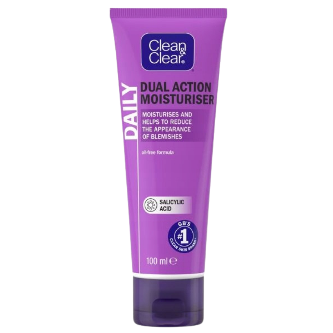 Clean &amp; Clear Daily Dual Action Moisturiser (100ml) by Farmacias Savia