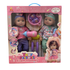 King Time Your First Doll From Mommy Twins Set (Pink & Green) by Farmacias Savia