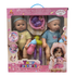 King Time Your First Doll From Mommy Twins Set (Yellow & Blue) by Farmacias Savia