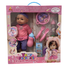 King Time Your First Doll From Mommy Baby Doll with Feeding Set (Bunny Outfit) by Farmacias Savia