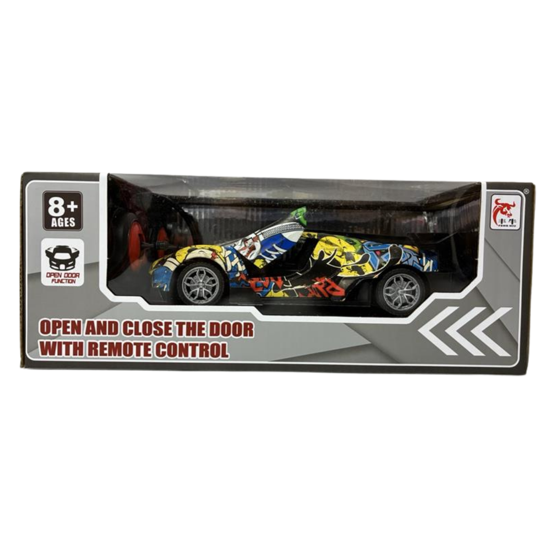1:14 Scale Remote Control Sports Car with Open Door Function by Farmacias Savia