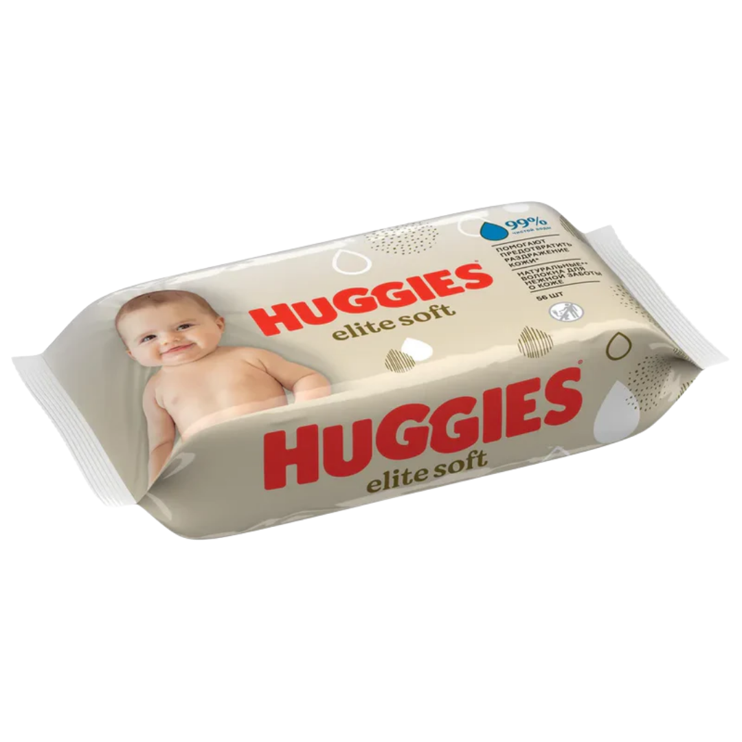 Huggies Elite Soft Baby Wipes (56 ct) by Farmacias Savia