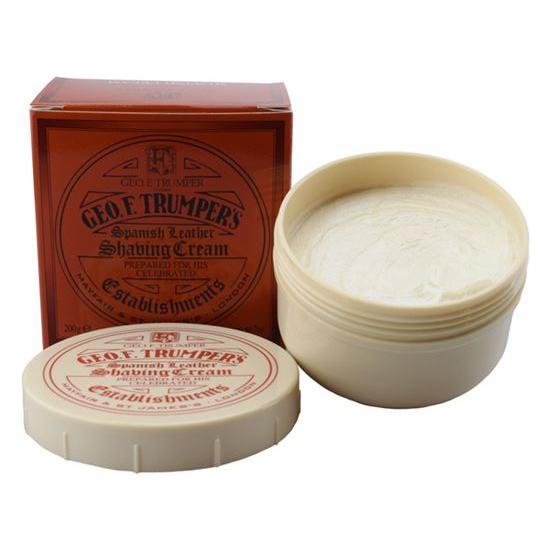 Geo. F. Trumper Spanish Leather Soft Shaving Cream Bowl/Tube by Pasteur Pharmacy