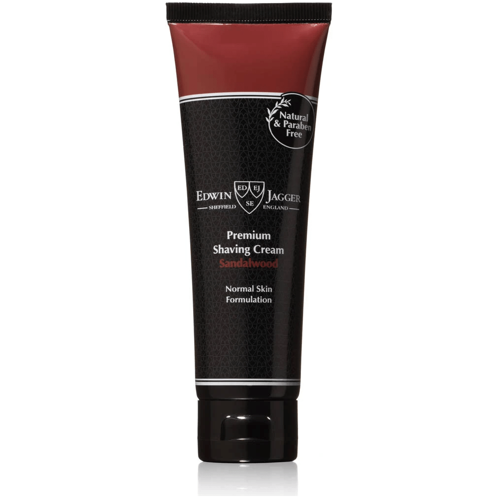 Edwin Jagger Sandalwood Premium Shaving Cream Tube 2.5 Oz by Pasteur Pharmacy