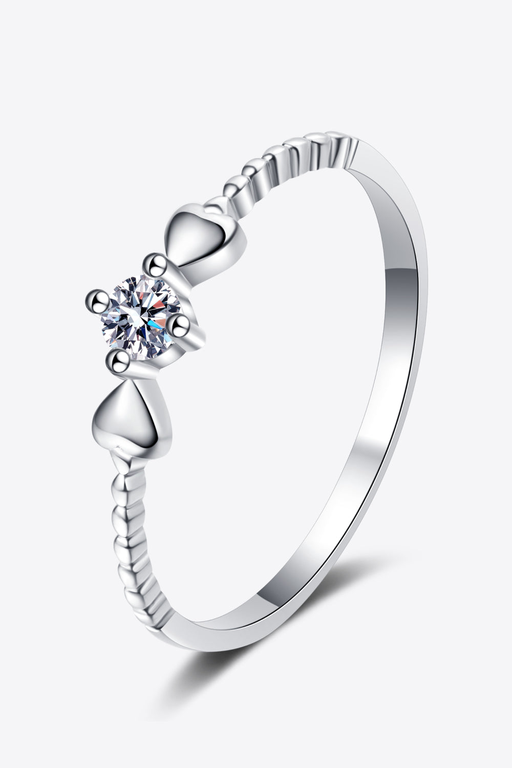 Adored Sparkala™ Heart 925 Sterling Silver Ring by Sparkala