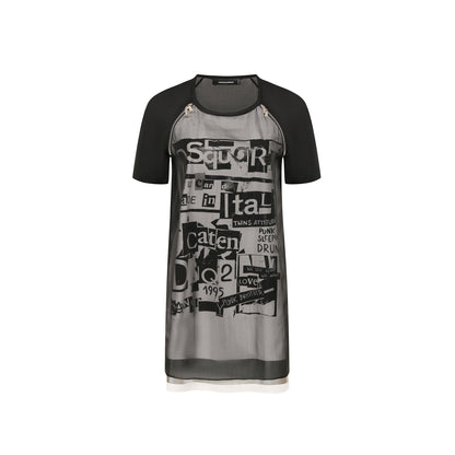 Dsquared2 Silk Printed Mini Dress Women