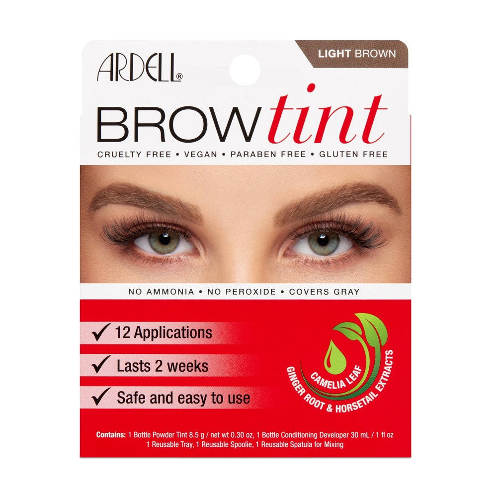 Ardell Brow Tint Semi-Permanent Dye Kit In Light Brown by Pasteur Pharmacy