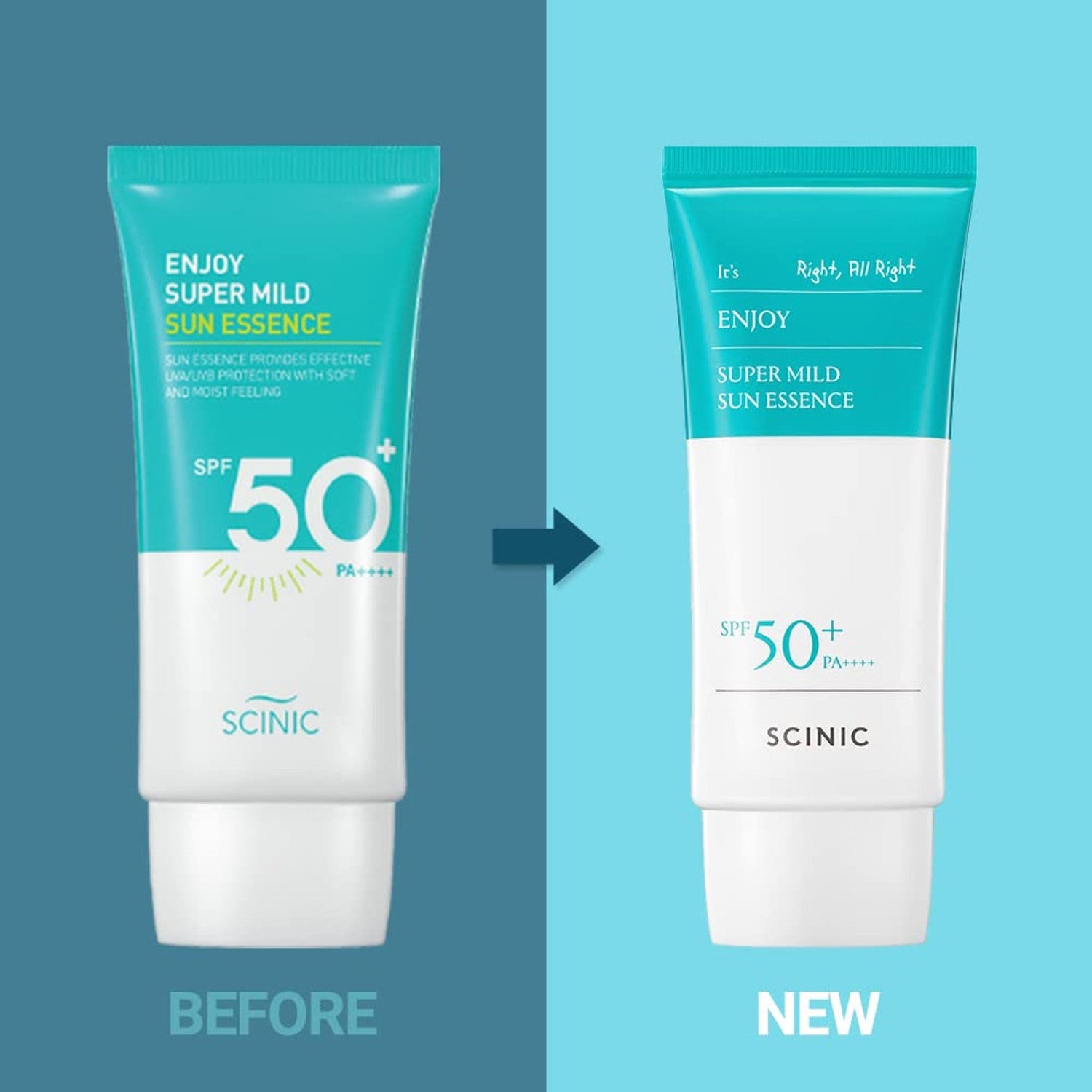 SCINIC Enjoy Super Mild Sun Essence SPF 50+ PA++++ by AsiaBeautyMall