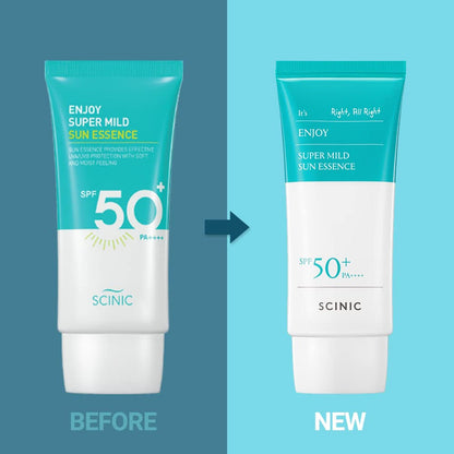 SCINIC Enjoy Super Mild Sun Essence SPF 50+ PA++++ by AsiaBeautyMall