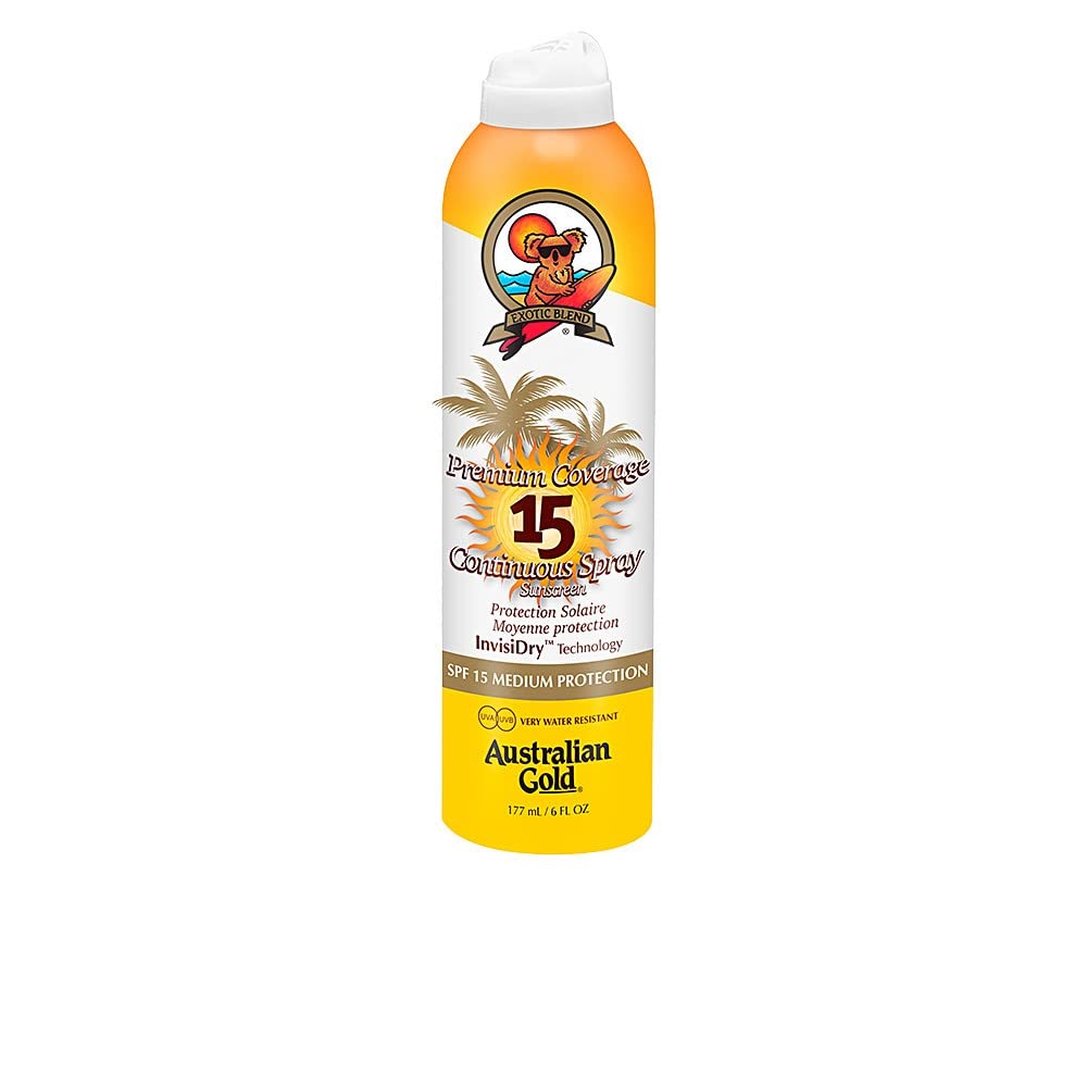 Australian Gold Premium Coverage Spf15 Continuous Spray 6 Oz by Pasteur Pharmacy