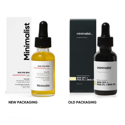 Minimalist 32% AHA PHA BHA Face Peel by Dista