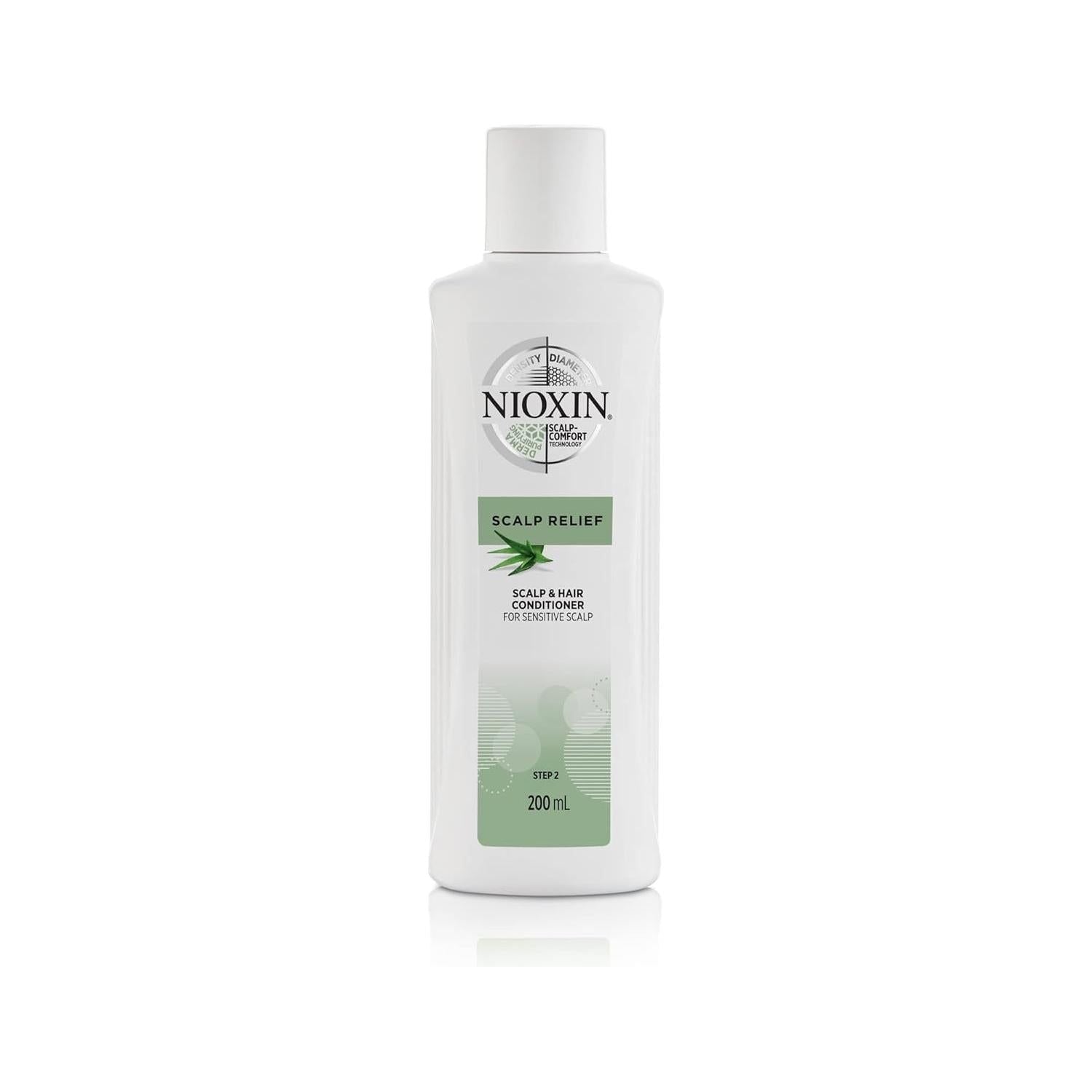 Nioxin Scalp Relief Cleanser Conditioner for Sensitive Dry and Itchy Scalp 6.7 Oz by Pasteur Pharmacy