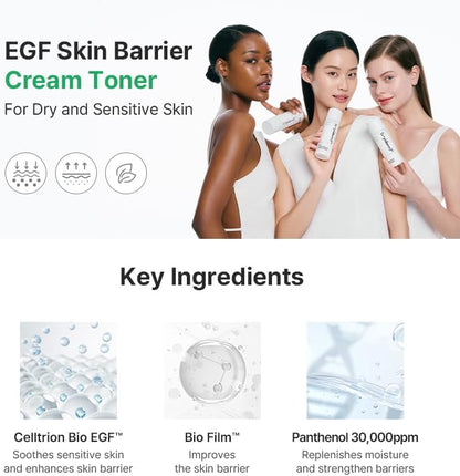 Z+PIDERM ECF Skin Barrier Cream Toner by AsiaBeautyMall