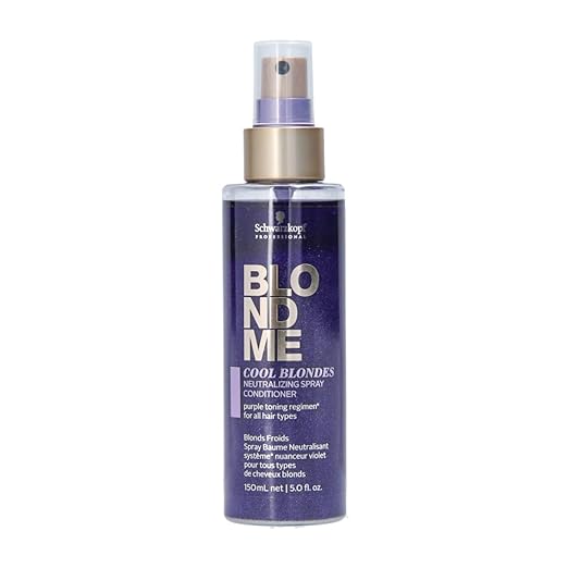Schwarzkopf BlondMe Color Correction Spray Conditioner Cool 150ML by Pasteur Pharmacy