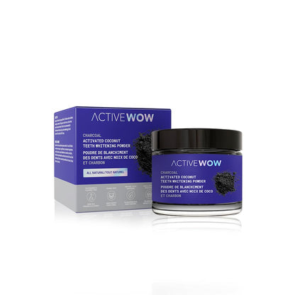 Activated Charcoal Teeth Whitening Powder by Active Wow