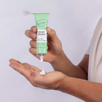 Hand Cream with Hibiscus Flowers by UpCircle