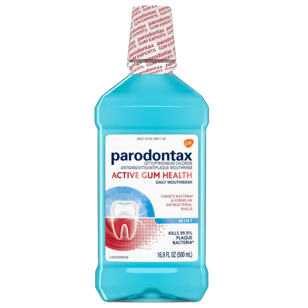 Parodontax Active Gum Health Mouthwash (16.9oz) by Farmacias Savia