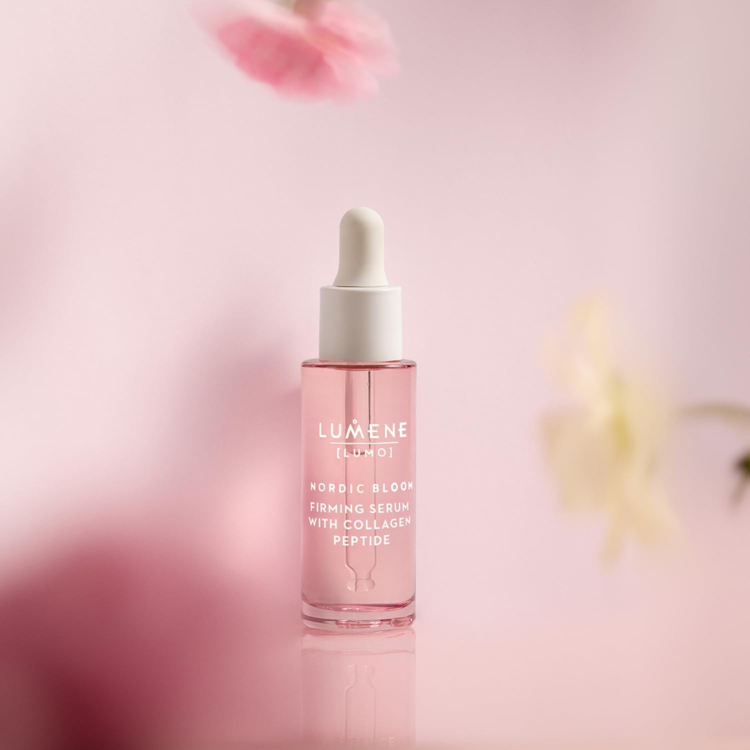 [Lumo] Vegan Collagen Face Serum - Firming Peptide Serum Formulated with Hyaluronic Acid for Smoother, Plump-Looking Skin - Helps to Reduce the Appearance of Fine Lines + Wrinkles (1 Fl Oz) by Korean Skin Care