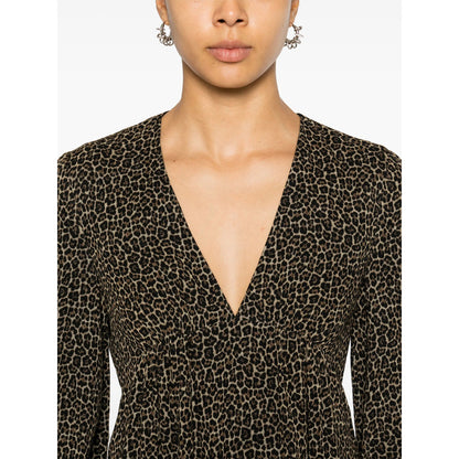 Saint Laurent Brown Dresses - Day Dresses Women by Luosophy