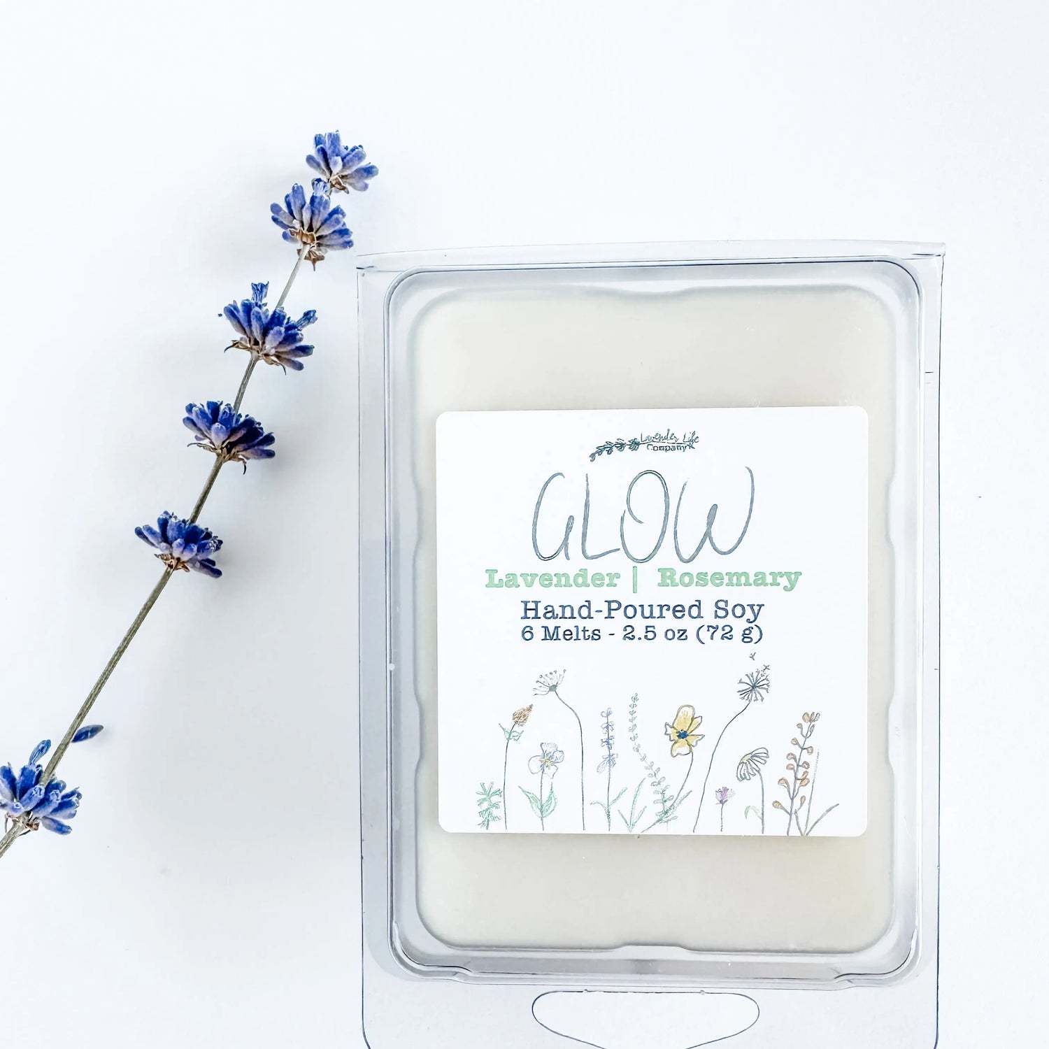 Glow Candle Melts by Lavender Life Company
