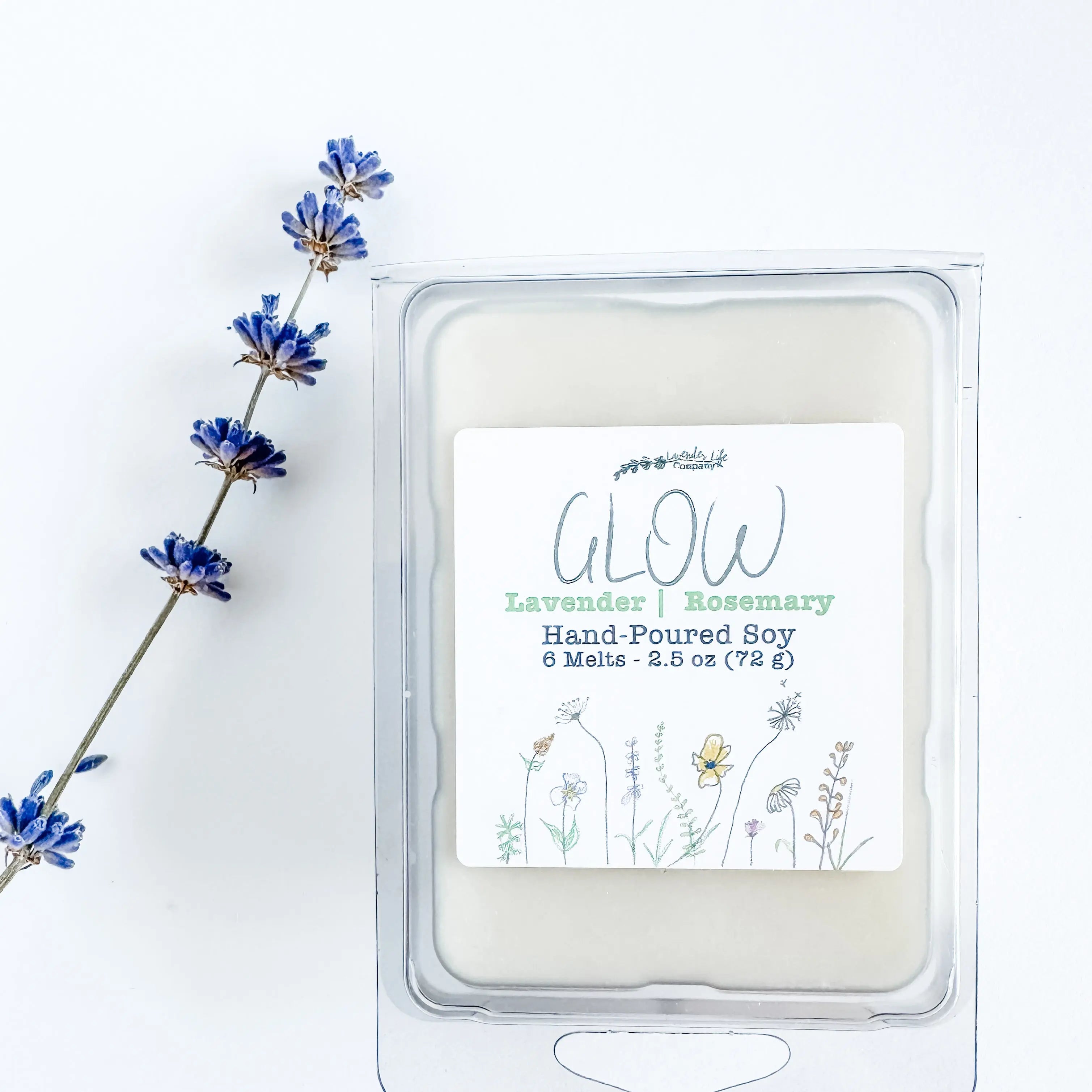 Glow Candle Melts by Lavender Life Company