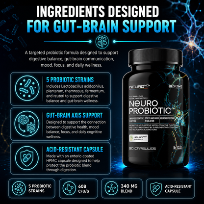 Neuro Probiotic by RevitMe by RevitMe - Supplements Store