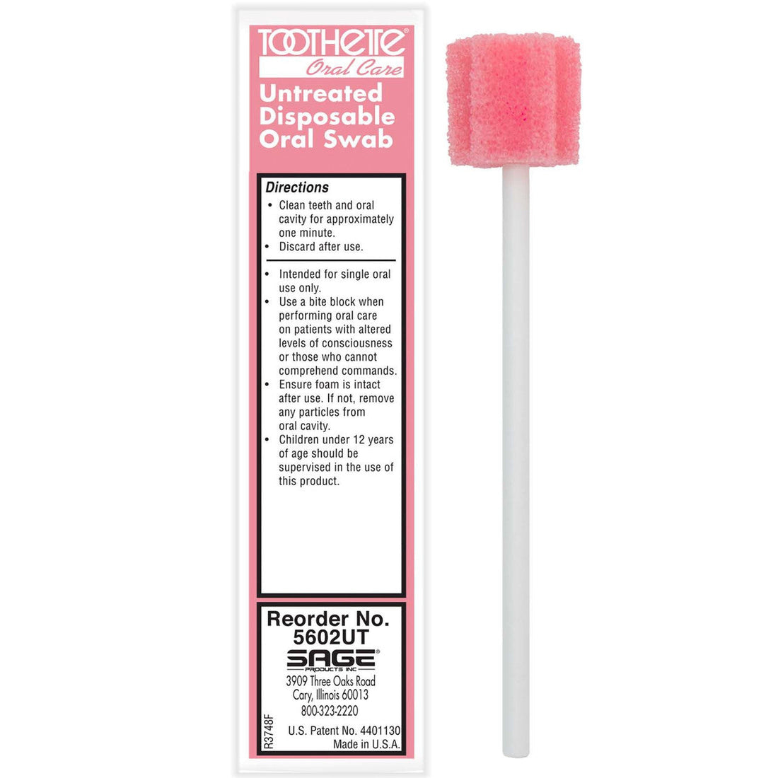 Toothette Disposable Oral Swab by Pasteur Pharmacy