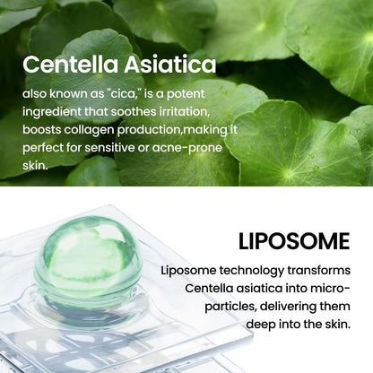 Liposome Daily Cleansing Oil, Gentle Makeup &amp; Blackhead Remover for Sensitive Skin with Centella Asiatica TECA, Korean Skincare for Trouble Care (6.76 Fl. Oz., 200Ml) by Korean Skin Care