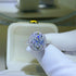 5 Carat Oval-Cut Sparkala™ Pure Sterling Silver Ring by Sparkala