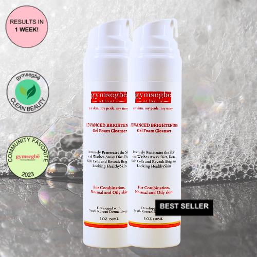 Advanced Brightening Gel Foam Cleanser | Rice Extract by gymsegbë