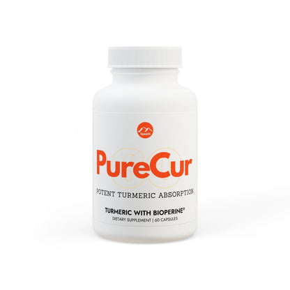 PureCur Turmeric with Black Pepper Fruit Extract Supplement (60 Capsules) by Spee24, LLC