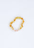 Polished Honey Baltic Amber + Rose Quartz || Anklet or Bracelet by CanyonLeaf