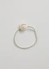 Sterling Silver + Sea Shell || Beaded Anklet or Bracelet by CanyonLeaf