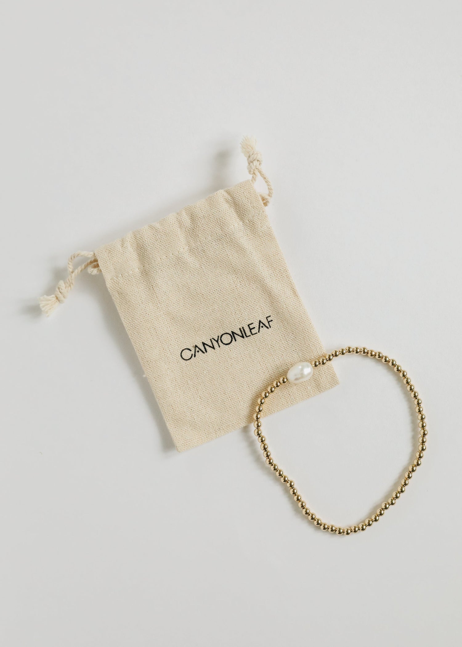 Natural Pearl + 14k Gold Filled Beaded || Anklet or Bracelet by CanyonLeaf