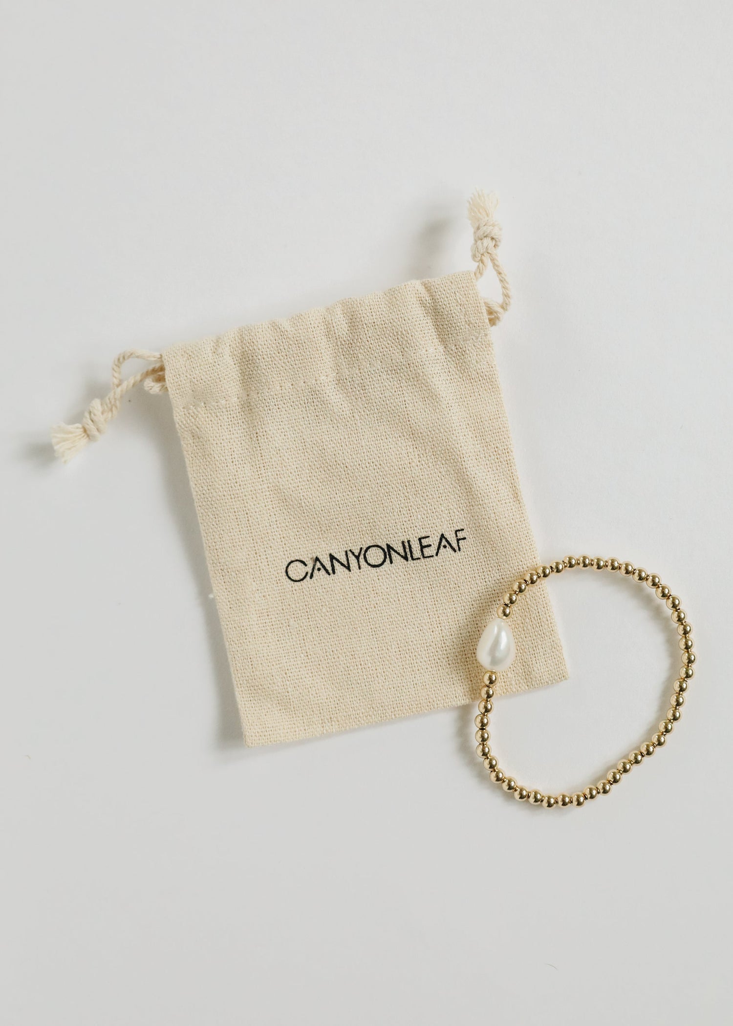 Natural Pearl + 14k Gold Filled Beaded || Anklet or Bracelet by CanyonLeaf