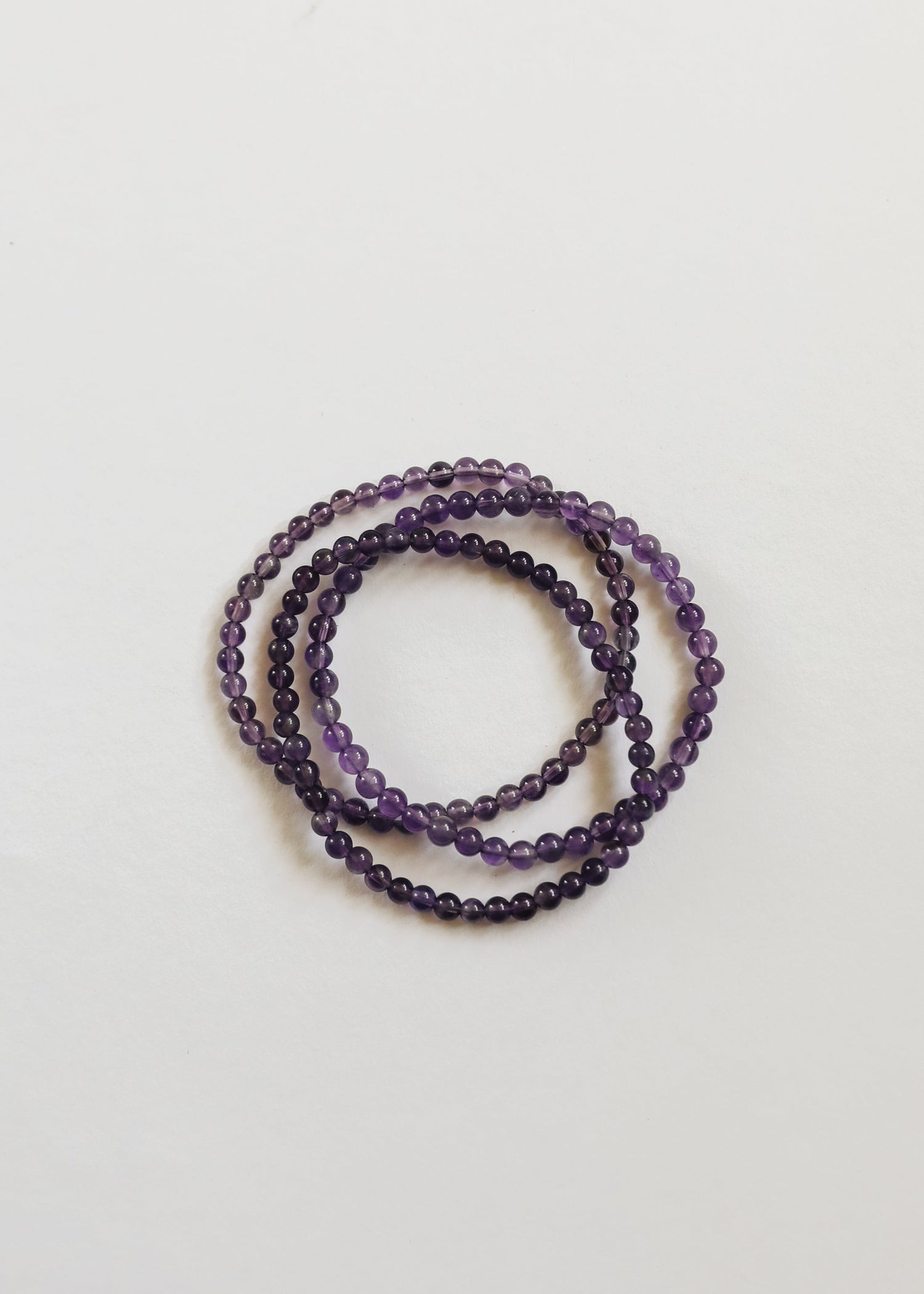 Polished Amethyst || Adult Bracelet by CanyonLeaf
