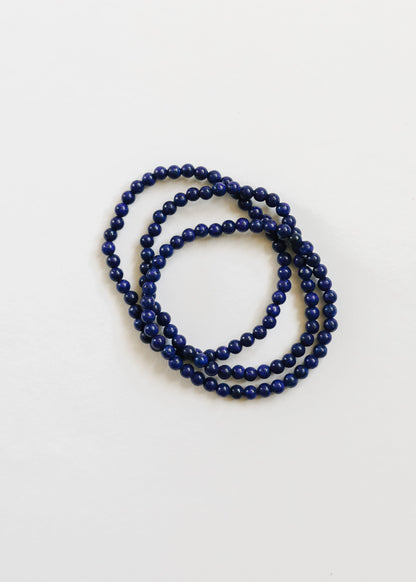 Polished Lapis || Adult Bracelet by CanyonLeaf
