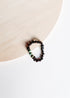 Raw Black Baltic Amber + Turquoise Jasper || Anklet or Bracelet by CanyonLeaf