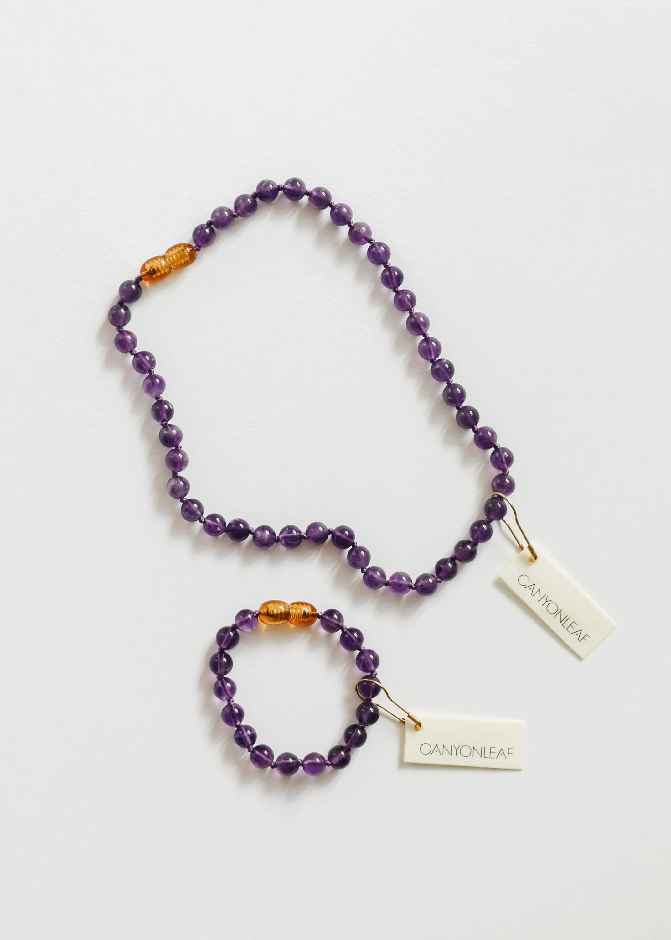 Pure Gemstone + Amethyst || Necklace by CanyonLeaf