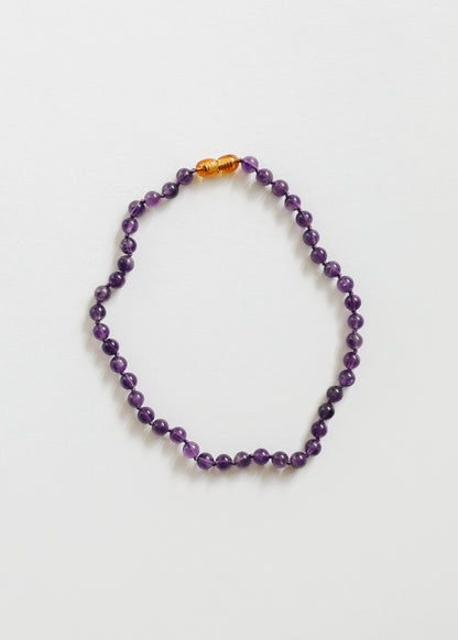 Pure Gemstone + Amethyst || Necklace by CanyonLeaf